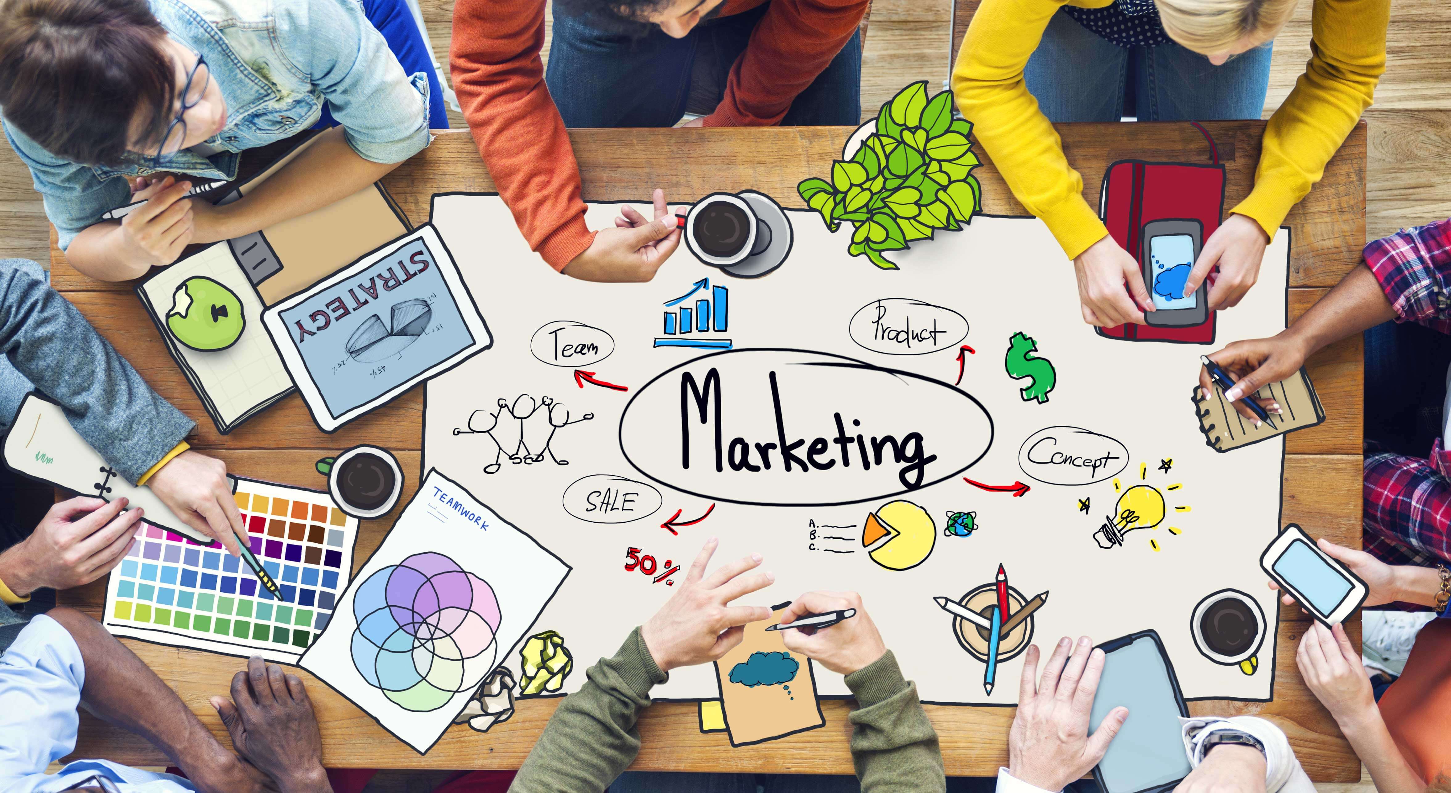 Learning marketing using a board game